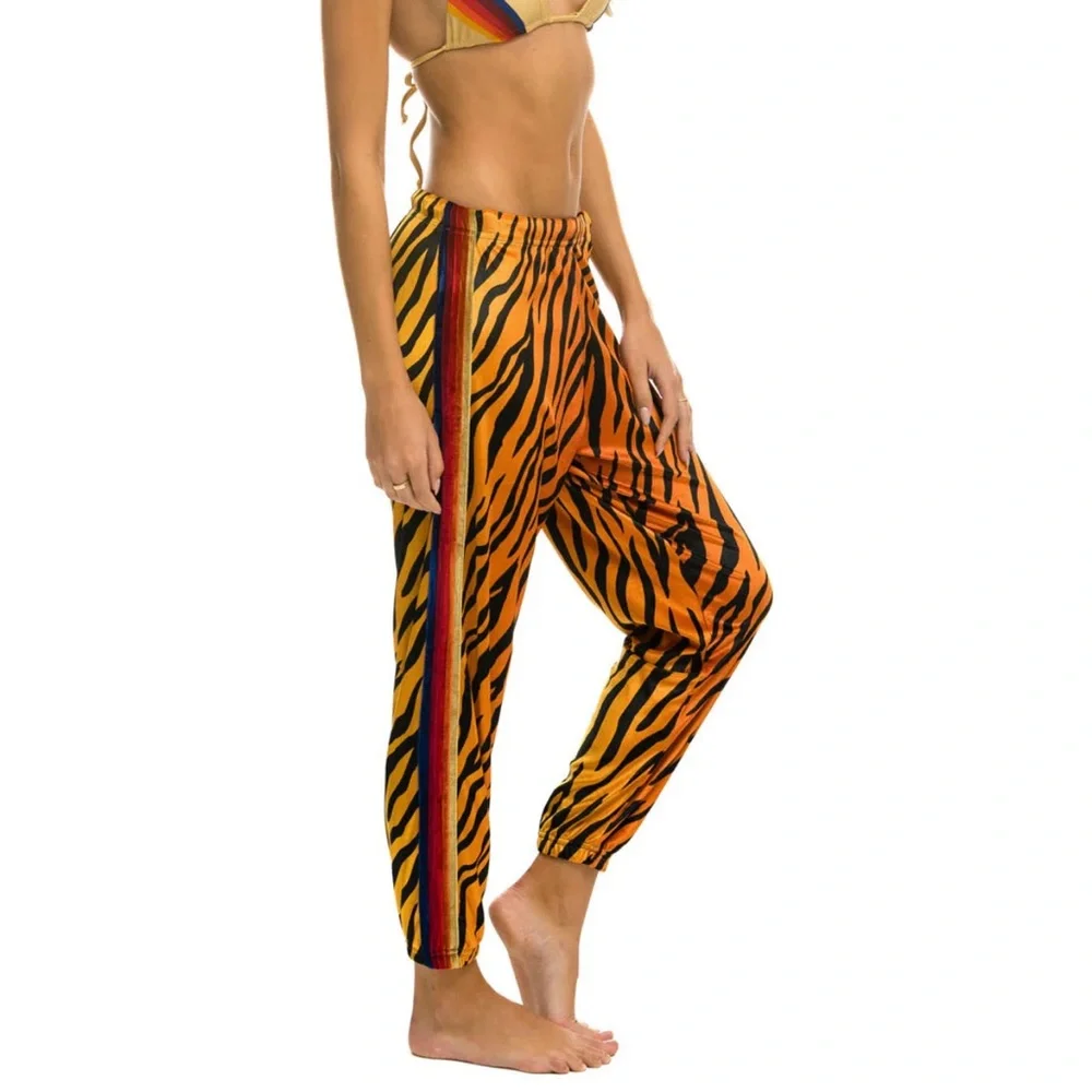 Aviator Nation Tiger Velvet Pants Size S (New Never Worn) - Picture 6 of 6